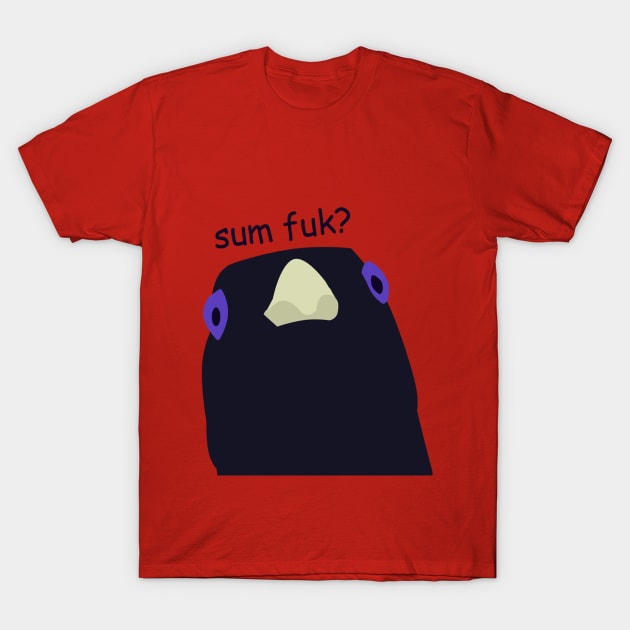 Sum fuk? T-Shirt by morgothdied